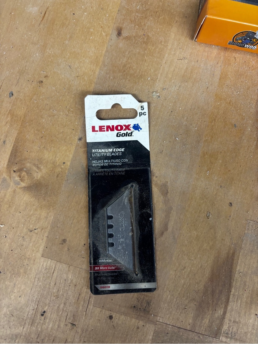 5-pack of LENOX Gold Utility Knife Blades
